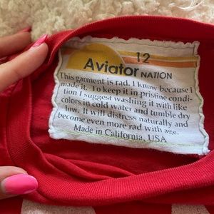 Aviator Nation pray for surf shirt